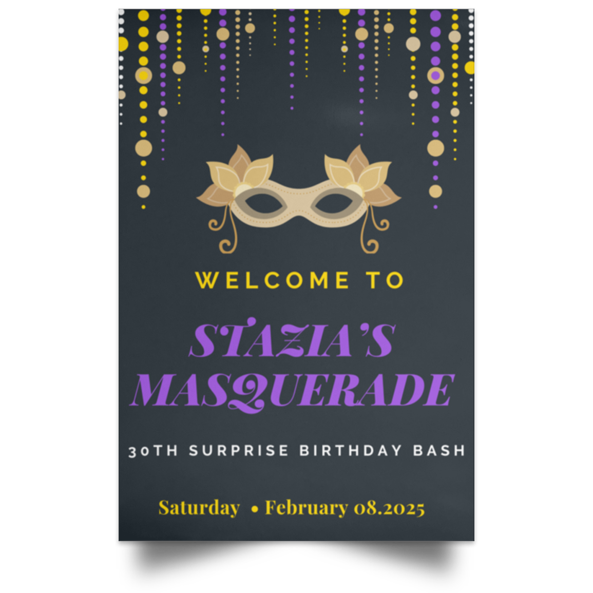 POSPO Satin Portrait Poster