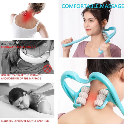 ZenSoothe™ Handheld Neck and Shoulder Massager