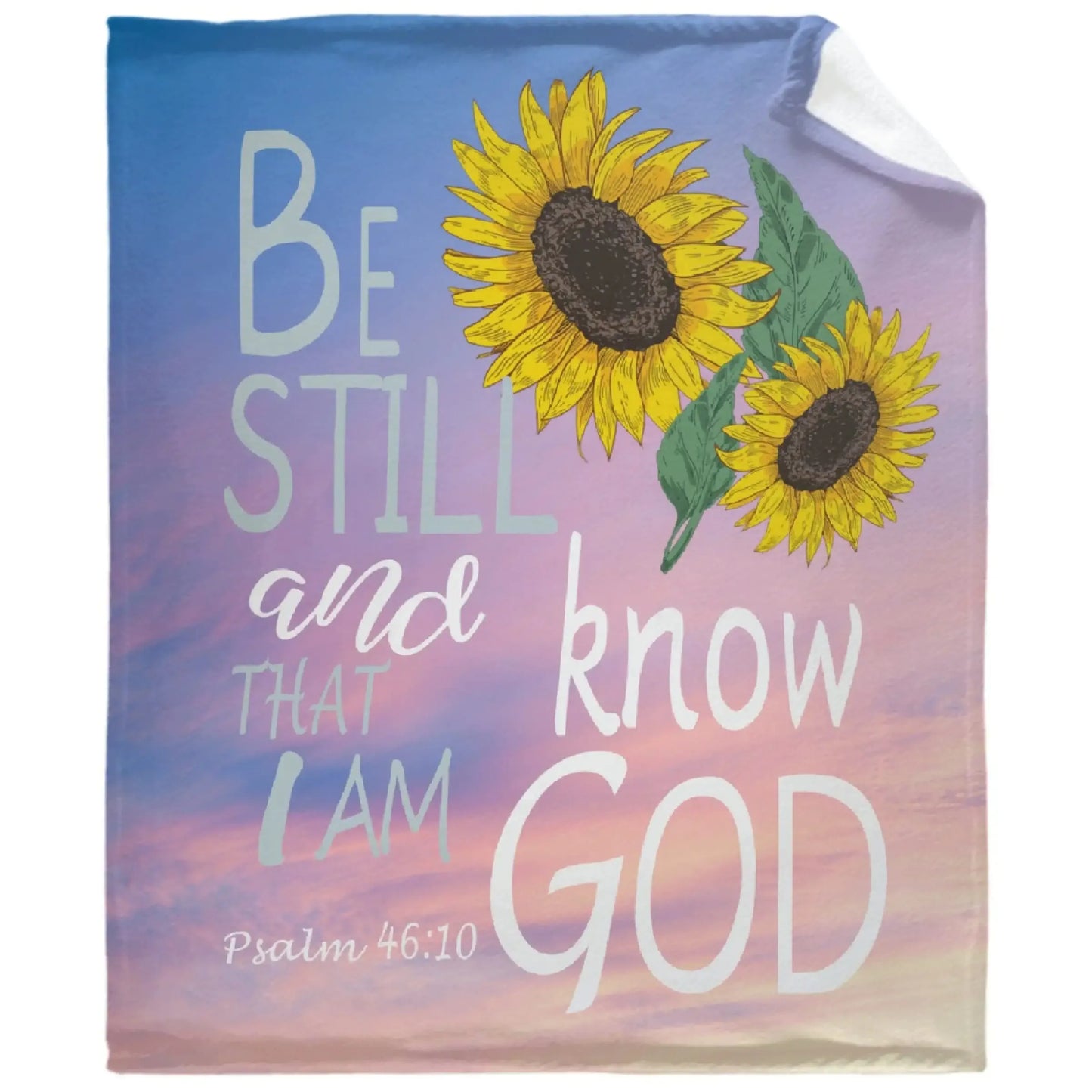 Heavenly Comfort Prayer Fleece Blanket