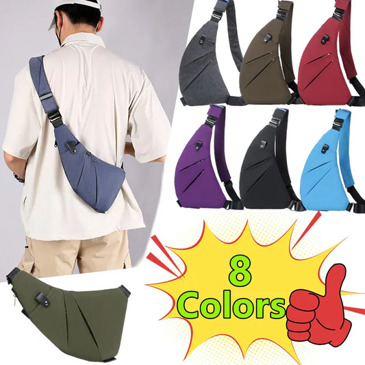 Unisex  Colored Ultra Thin Slim Sling