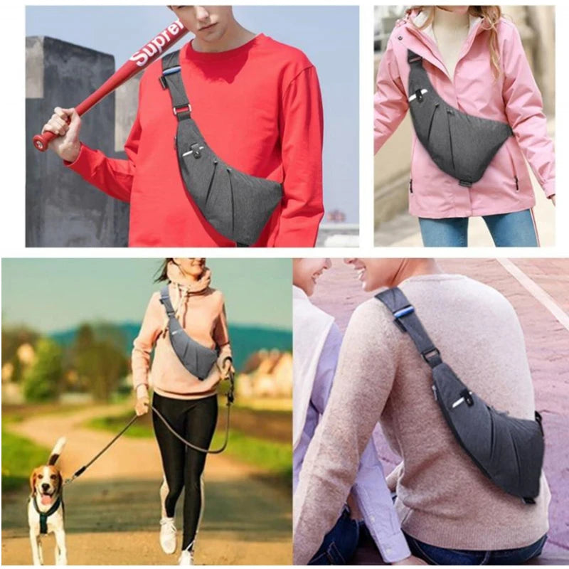 Unisex  Colored Ultra Thin Slim Sling