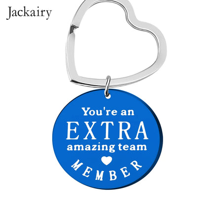 Unisex Team Keychain Gift Set