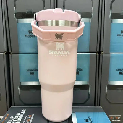 Leopard Luxe Straw Tumbler